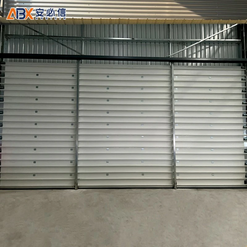 广安翻板滑升门